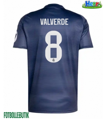 Real Madrid Federico Valverde #8 Bortatröja 2025-26 Kortärmad